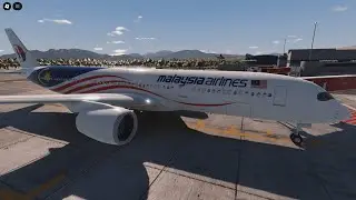 Project Flight | Malaysia Airlines ✈️ Airbus A350 | Full Flight Larnaca - London Gatwick