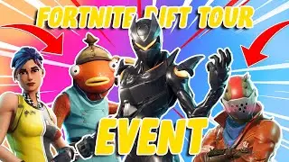 Fortnite but 4 idiots wait for the rift tour event.....