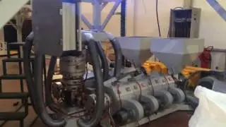 1300 A/B co-extrusion machine
