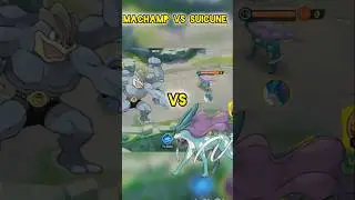MACHAMP VS SUICUNE || SEASON 26 ||  #pokemonuniteclips #all #pokemon