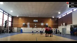 Premier tour de coupe de France M21 : SURESNES VBC Vs NOISY LE GRAND VOLLEY BALL (Tie-break)