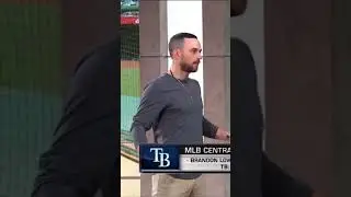 Brandon Lowe: What are you thinking when you knock the donut off?