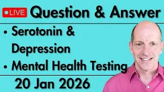 Weekly Q&A: Serotonin and Depression / Mental Health Testing