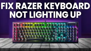 How To Fix Razer Keyboard Not Lighting Up (Easy Guide To Solve Razer Keyboard Not Lighting Up)