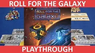 Roll For The Galaxy (+Ambition) | Playthrough | slickerdrips