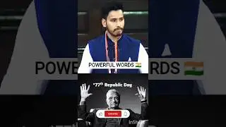 Every Indian Must Hear This Parliament Speech 🇮🇳🔥