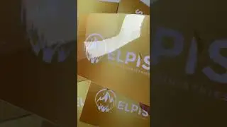 laminated branded cue cards