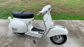 Vespa Super Sport 180 cold start