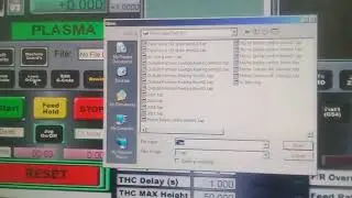 How to load g code on plasma cutter