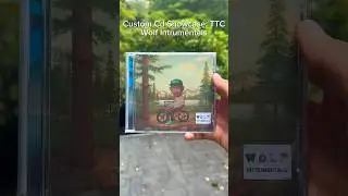 WOLF INSTRUMENTALS CUSTOM CD #rap #hiphop #music #cd #vinyl #tylerthecreator #shorts #viral #of