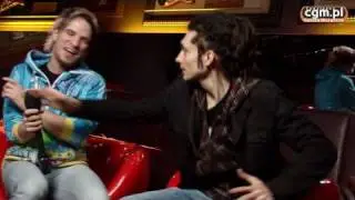 B&oacute;jka podczas wywiadu z muzykami grupy Video (CGM.PL)