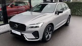 Volvo XC60 T6 350PK AWD | Silver Dawn Metallic