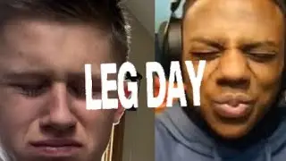Leg day and maurten gel packs