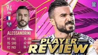 BEST OBJECTIVE THIS YEAR?!😱 94 FUTTIES ALESSANDRINI PLAYER REVIEW! FIFA 21 ULTIMATE TEAM
