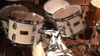 Steve Maxwell with Art Blakey's drum set