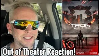 TRON:ARES | OUT of THEATER REACTION! Jared Leto. Jeff Bridges. Evan Peters. Greta Lee. IMAX