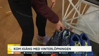 Bästa skorna för vinterlöpning - Nyhetsmorgon (TV4)