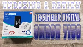 Unboxing & Review Cara Menggunakan Tensimeter Digital Omron 7156