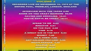 Pink Floyd Empire Theater, Wembley, London, England on November 16, 1974.