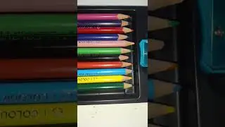 pencil colours 😍#coloring #satisfying #viral #youtubeshorts #creative #pencilcolours #shorts #short