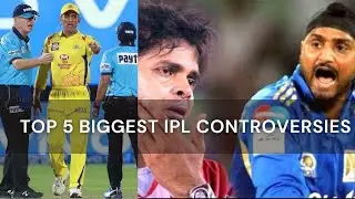 Top 5 Biggest IPL Controversies That Shocked the Cricket World! |#iplcontroversy #iplfights