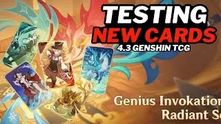SIGNORA IS HERE Testing New Cards || Genshin TCG