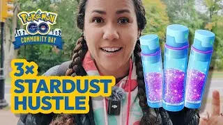 Farming 240K Stardust in the Rain! | Solosis Community Day Grind Vlog