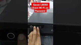 Epson L8050 L18050 direct Wi-Fi on Password Check and change#epson#wifi#password #rest