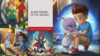 Alien Friend in the Woods | Fun & Magical Story for Kids