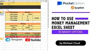 Start Winning 100% - Binary Option Trading Money Management Excel System