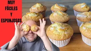 🧁15 MAGDALENAS CASERAS MUY ESPONJOSAS Y FÁCILES😋 | Para tus desayunos en familia👪