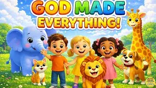 God Made Everything! 🌍 | 7 Days of Creation | Bible Story for Kids