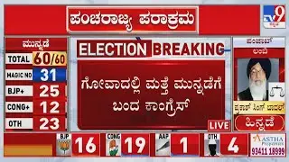 Goa Election Results 2022: Congress Leads With 19 Seats, BJP 16, OTH 5