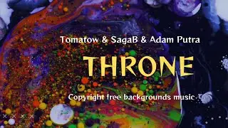 Appreciating the beauty of abstract liquid art | Tomatow & SagaB & Adam Putra - Throne [BGM]