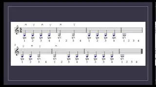 The open G-string II for violin exercises