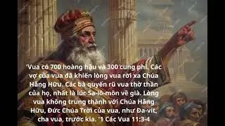 ĐIỀU CHÚA MUỐN CHO BIẾT QUA SAI LẦM CỦA VUA SALOMON