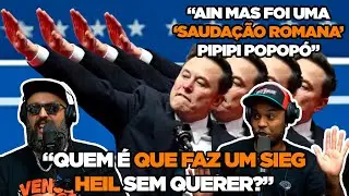 ELON MUSK FEZ GESTO NAZISTA OU NÃO?!