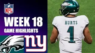Eagles vs. Giants Week 18 | Madden 24 Simulation Highlights