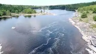 Moon river falls, Muskoka, Ontario