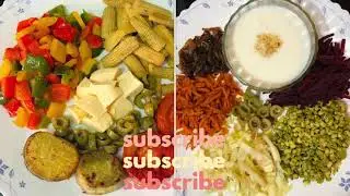 2 HEALTHY SALAD RECIPES| WEIGHT MANAGEMENT| LIGHT QUICK MEAL RECIPE