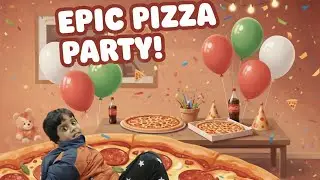 Kevin&rsquo;s Epic Pizza Party 🍕🎂 | Kids Fun Video