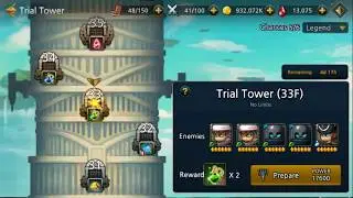 Grand Chase M - Trial Tower 33f legend