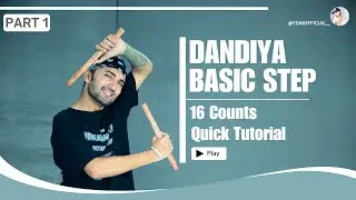 Dandiya Steps Tutorial | Learn Garba Moves (Part 1)