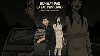 &ldquo;HIGHWAY PAR GAYAB PASSENGER 😱 | REAL ACCIDENT BASED HORROR STORY&rdquo; #horror