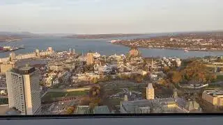 Old Quebec, the birds-eye view of the St. Lawrence River, and Levis