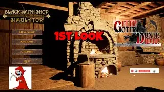 Blacksmith shop simulator demo, 1st look