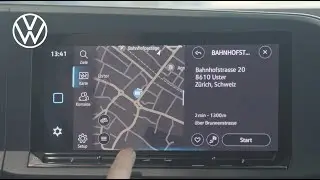 Caddy - Bedienung Navigationssystem