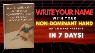 Use Your Left Hand To Write Your Name For 7 Days And Unlock&hellip;