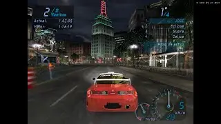 Need for Speed: Underground (Español) de Playstation 2 (PS2) con el emulador PCSX2. Gameplay