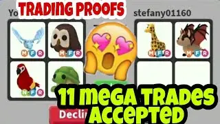 11 Mega Trades Accepted In Adopt Trading And Giveaway